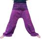 Pantalones de yoga y festivales - Mantra mandala del pescador tailandés en morado