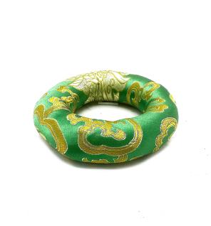 Cojín de aro de 10 cm (para cuenco tibetano de 12-14 cm) - Verde