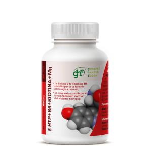 Triptofano 5HTP+B6+Biotina+Mg 60 capsulas GHF