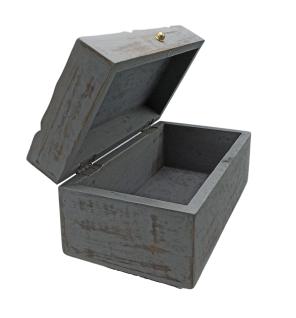 Vintage Deco - Caja Multiusos - 22x12x10cm - Estrella Gris