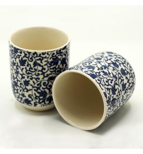 Tazas de te - Diseño azul