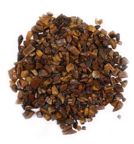 Tiger Eye Gemstone Chips Bulk - 1KG