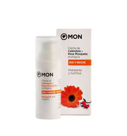 Crema facial calendula y rosa mosqueta dia y noche 50ml Mon Deconatur