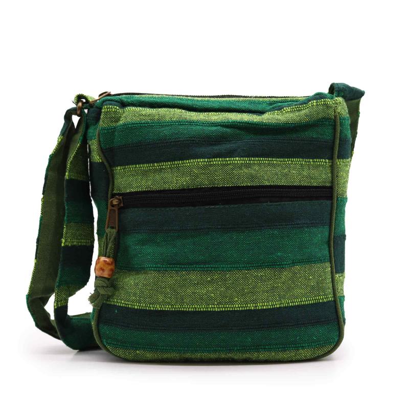 Bolsa Bandolera Nepal (Correa Ajustable) - Verde Bosque