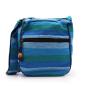 Bolso Bandolera Nepal (correa ajustable) - Ríos azules