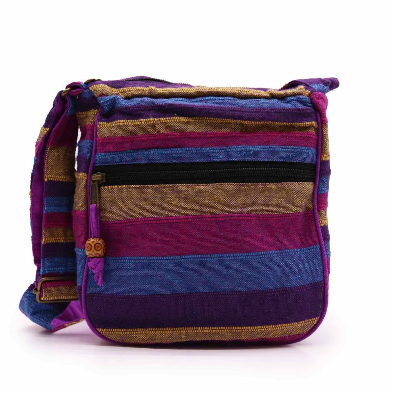 Bolso Bandolera Nepal (Correa Ajustable) - Flores Silvestres