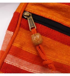 Bolso Bandolera Nepal (Correa Ajustable) - Amanecer Naranja