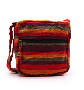 Bolso Bandolera Nepal (Correa Ajustable) - Rojos del atardecer