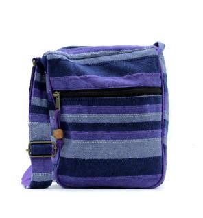 Bolso Bandolera Nepal (Correa Ajustable) - Azul de las Profundidades del Mar