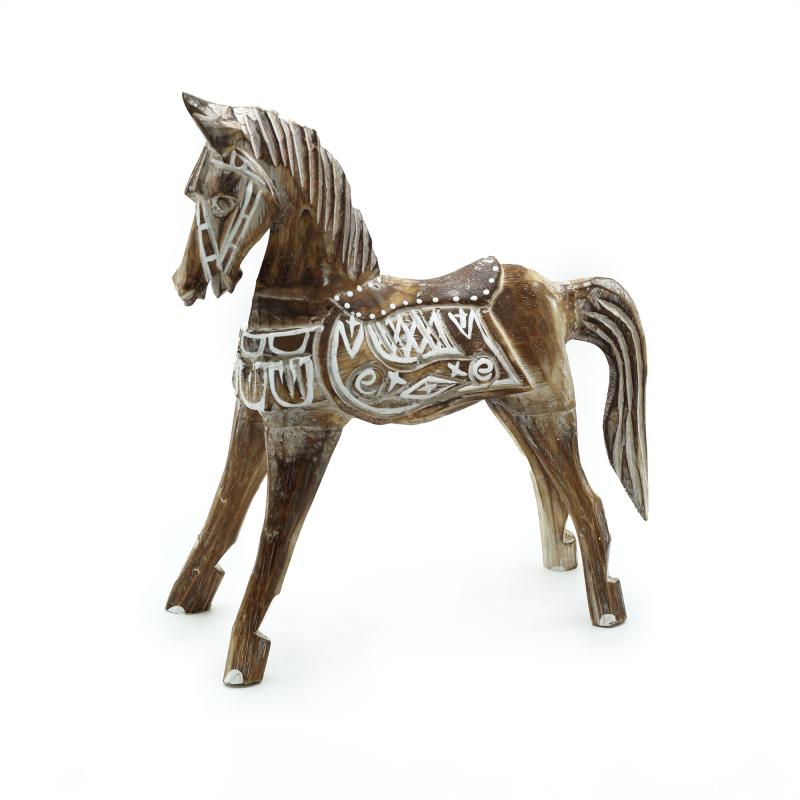 Caballo antiguo mediano 25 cm