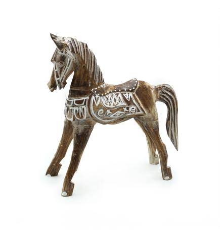 Caballo antiguo mediano 25 cm