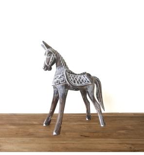 Caballo antiguo mediano 25 cm