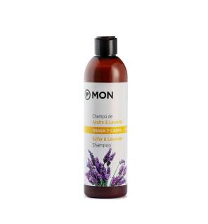 Champu cabello graso y caspa lavanda y azufre 300ml Mon Deconatur