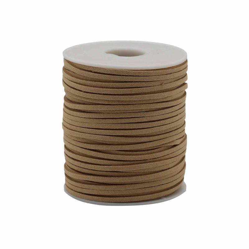 Rollo de cordon para accesorios- 2.5mm x 45m - Tan A120