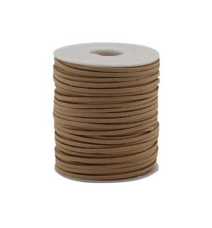 Rollo de cordon para accesorios- 2.5mm x 45m - Tan A120