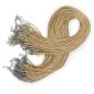 Cordones para accesorios - 2mm x 55cm - Tan 117