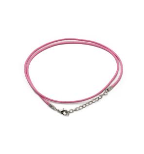 Cordones para accesorios - 2mm x 55cm - Rosa 102