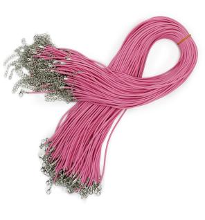 Cordones para accesorios - 2mm x 55cm - Rosa 102