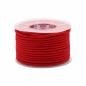 Rollo de cordon rojo para accesorios - 3mm x 17m