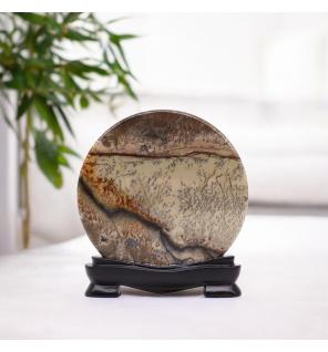 Piedras con imagenes de Guohua - Disco - 100 mm (aprox 140 g)