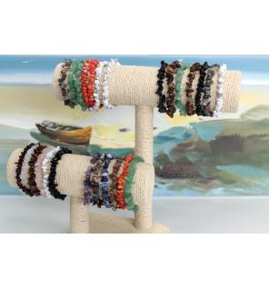 Soporte Pulsera Lrg "T" - Crema