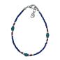 Pulsera Nepalesa Gema Extra Fina- Onix Azul