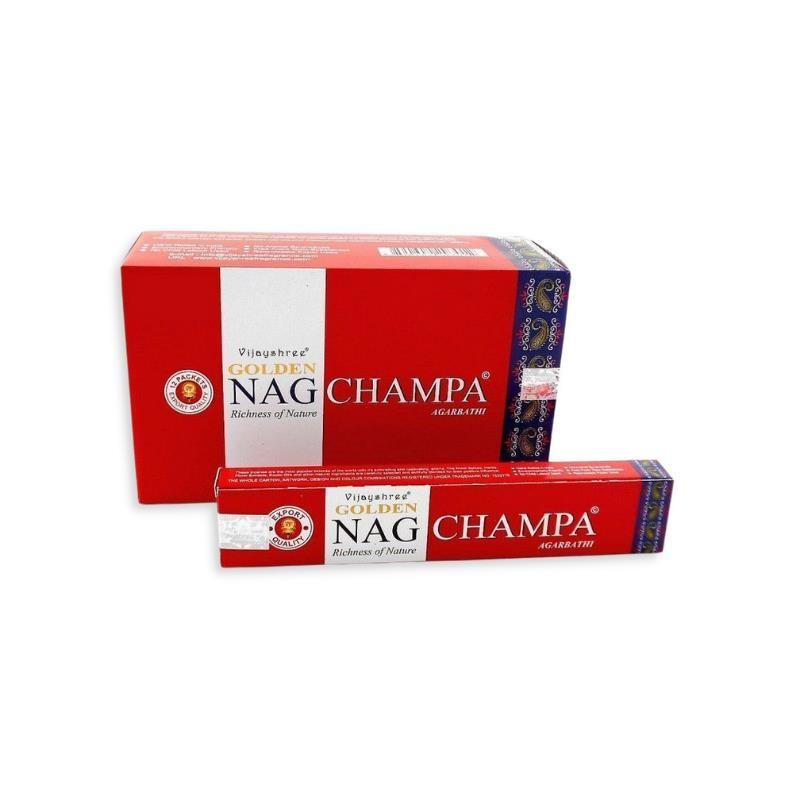 Incienso golden rojo 12x15g Nag champa