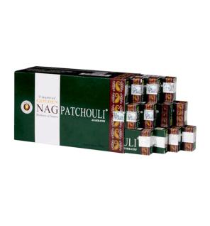 Incienso golden pachuli 12x15g Nag champa