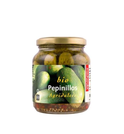 Pepinillos agridulces bio 350g Machandel