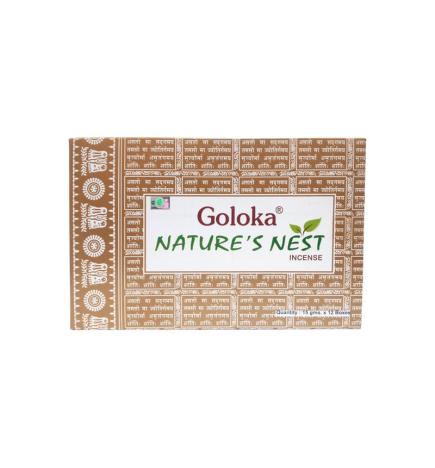 Incienso goloka nature's nest 12x15g Nag Champa