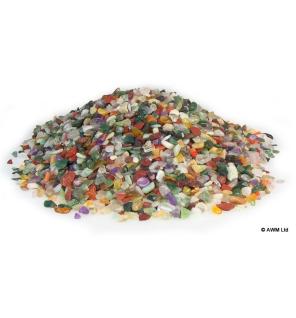 Piedras naturales preciosas - Mezcladas 1kg