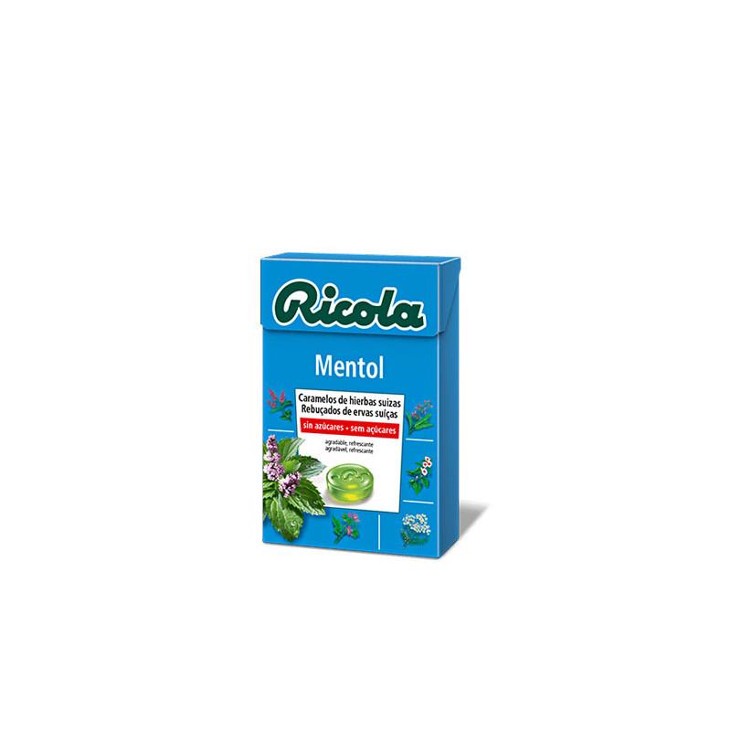 Caramelos mentol sin azucar 50 g Ricola