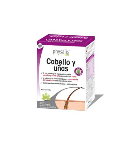 Cabello y uñas 45 comprimidos Physalis