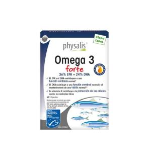 Omega 3 forte EPA + DHA 60 perlas Physalis