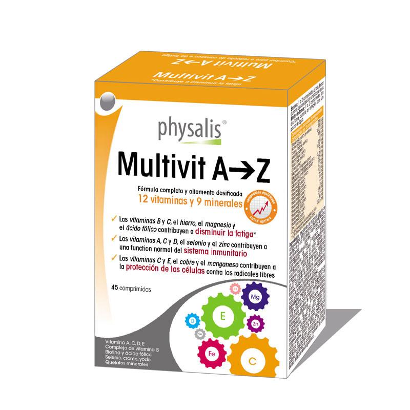 Multivit A-Z 45 comprimidos Physalis