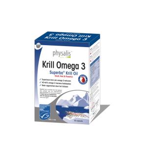 Krill omega 3 60 perlas Physalis