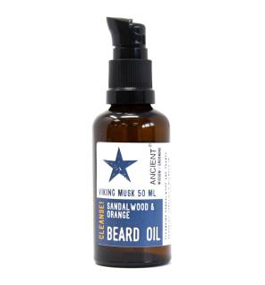 50ml Aceite para la barba - Almizcle Vikingo - Limpia!