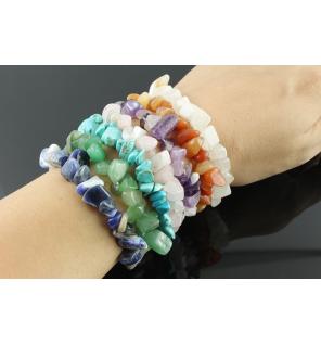 Pulsera Fragmentos de Piedras Preciosas - Sodalita