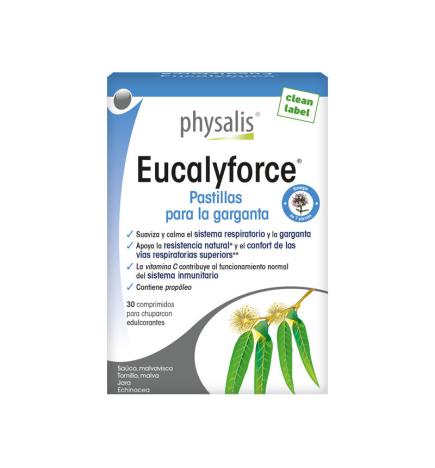 Eucalyforce 30 pastillas para la garganta Physalis