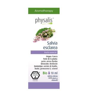 Aceite esencial de salvia esclarea bio 10ml Physalis