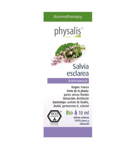 Aceite esencial de salvia esclarea bio 10ml Physalis