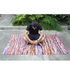 Alfombra grande de trapo - 105x185cm