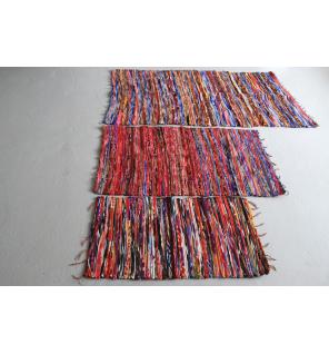 Alfombra pequeña de trapo - 50x90cm