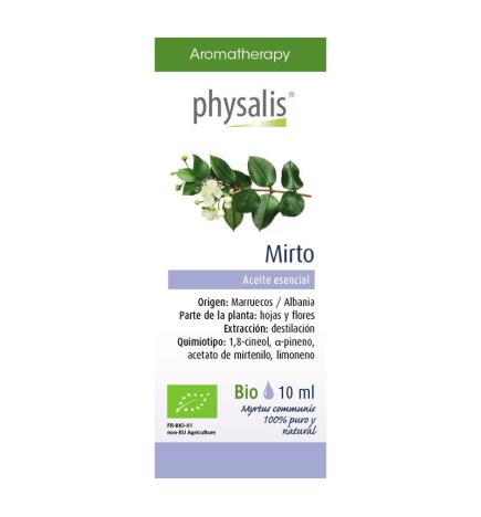 Aceite esencial de mirto bio 10ml Physalis