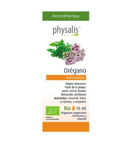 Aceite esencial de oregano bio 10ml Physalis