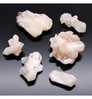 Combinación de Stilbite con Apophyllite 20-30mm