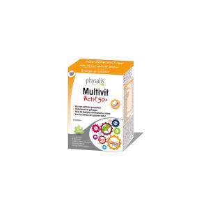 Multivit actif 50+ 30 comprimidos Physalis