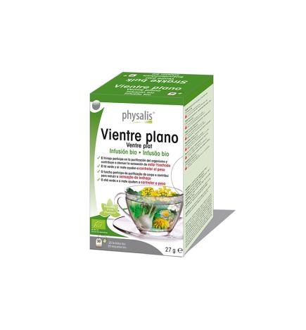 Vientre plano infusion bio 20 filtros Physalis