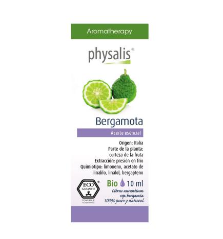 Aceite esencial de bergamota bio 10 ml Physalis