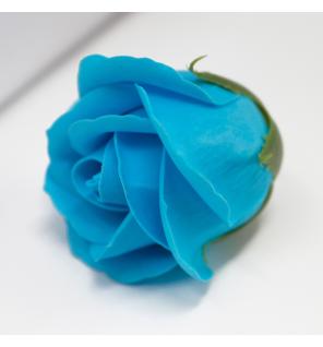 Flor de manualidades deco mediana - azul